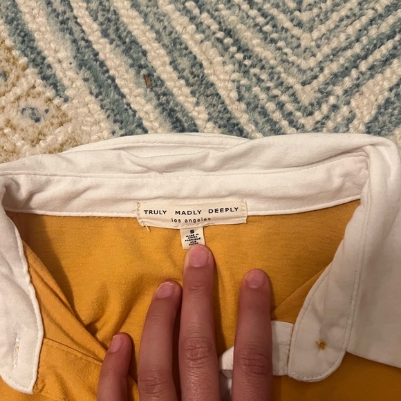 Truly madly deeply | Urban Outfitters | collared tee - Picture 2 of 3